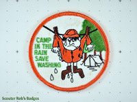 Camp In The Rain Save Washing